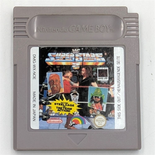 WWF Superstars 2 - Cartridge - (NOE) - Gameboy Original (B Grade) (Genbrug)